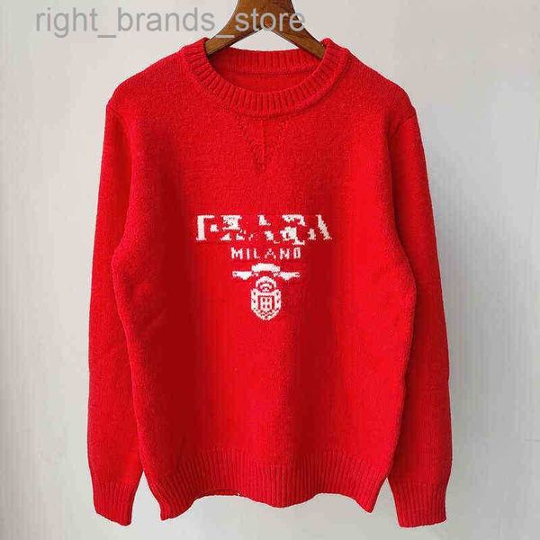 

women's sweaters new autumn sweater print designer brand sweaters woman black knit round neck pullover 0220v23, White;black