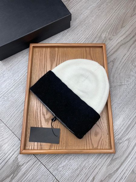 

autumn and winter wool hat three-dimensional knitting wool hat wool blended cold hat men and women in europe and america, Blue;gray