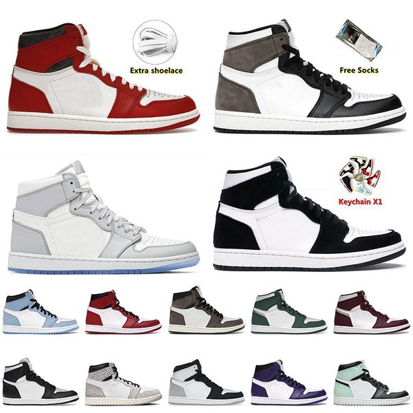 

2023 arrival basketball shoes 1 1s high dark mocha lost and found twist mens women chicago unc patent royal blue men trainers outdoor sneake