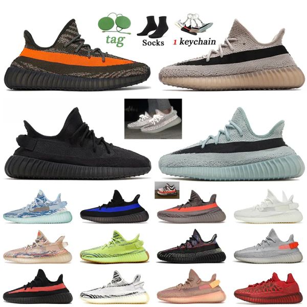 

with box yeezzys 350 v2 boost shoes womens mens running shoes carbon beluga yeezys boosts yezzys salt slate bone onyx dazzling blue reflecti, Blue;gray