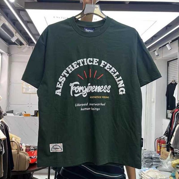 

men's shorts 2023 xia xin brand high street nstyle retrolettering foam printing casual tiein shortsleeved tshirt j230219, White;black