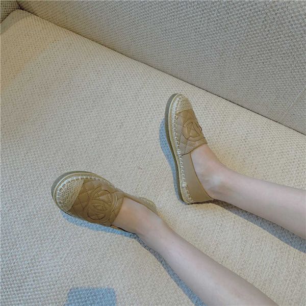 

fisherman's 2023 new spring and autumn single soft sole flat women's small fragrance slip on lefu lazy shoes, Black