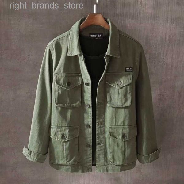 

men's jackets men's jackets loose spring and fall jacket y2302 0219v23, Black;brown