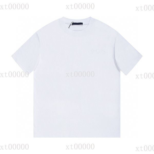 

23ss designer letter printed t shirts tee sweatshirt fashion high street short sleeves summer casual t-shirt breathable men women crew neck, Black;brown
