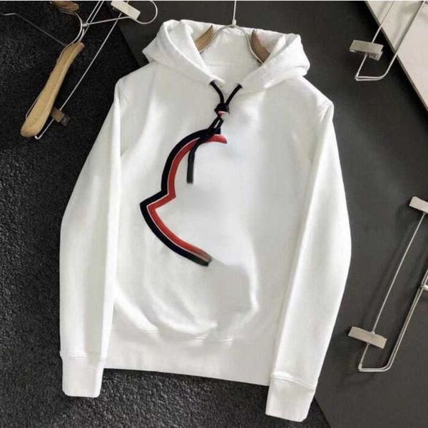

mens hoodie designer sweater loose long sleeved t shirt men women sweatshirt embroidery pullover coat plus size hoody 5xl, Black