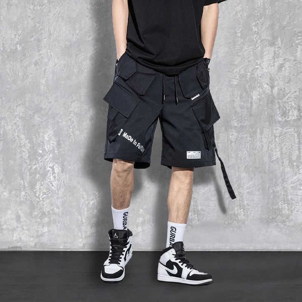 

men's shorts mens shorts summer comfortable baggy tactical shorts letter printed jogger shorts japanese outdoor sweatpants unique big p, White;black