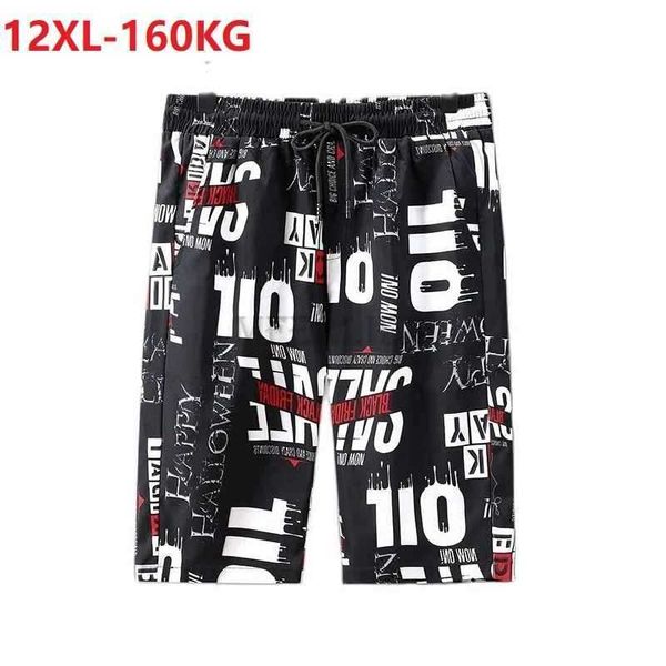 

men's shorts summer men camouflage shorts plus size 8xl 10xl 12xl letter print sports breathable shorts loose oversize shorts 70 mferli, White;black