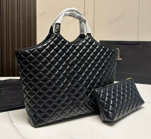 

designer tote bag icare maxi bag handbags shopping bag women luxury shoulder bag clutch leather messenger bag black large crossbody fashion