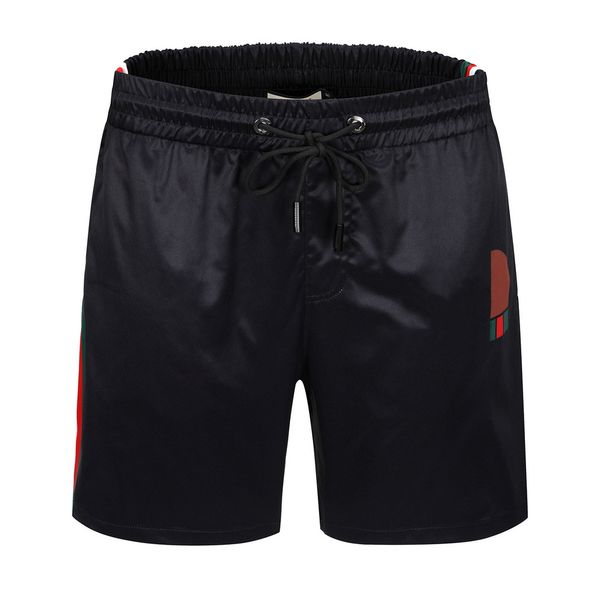 

summer designer luxury mens shorts beach pants classic letter print short pant fashion casual cotton striped patchwork mesh swimming, White;black