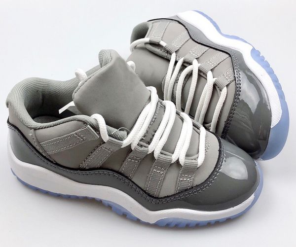 

baby kids shoes basketball shoes university blue jumpman 11 11s 4 4s guava ice oreo sail noir metallic purple cat bred cactus jack sneakers, Black