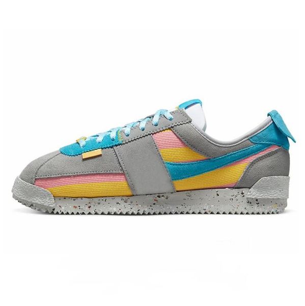 

crotez casual shoes fashion union la x cortez sesame smoke grey lemon frost noir runner sneakers blue purple premium classic leather mens wo