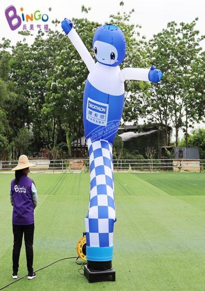 

4m height event advertising inflatable cartoon boy air sky dancers blow up tube man for party decoration with air blower toys spor5802573