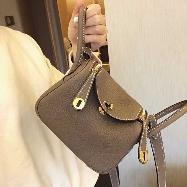 

legal copy 8a herms's lindis bags for sale 2023 new versatile mother bao lindi cowhide doctor leather women's one shoulder pillow