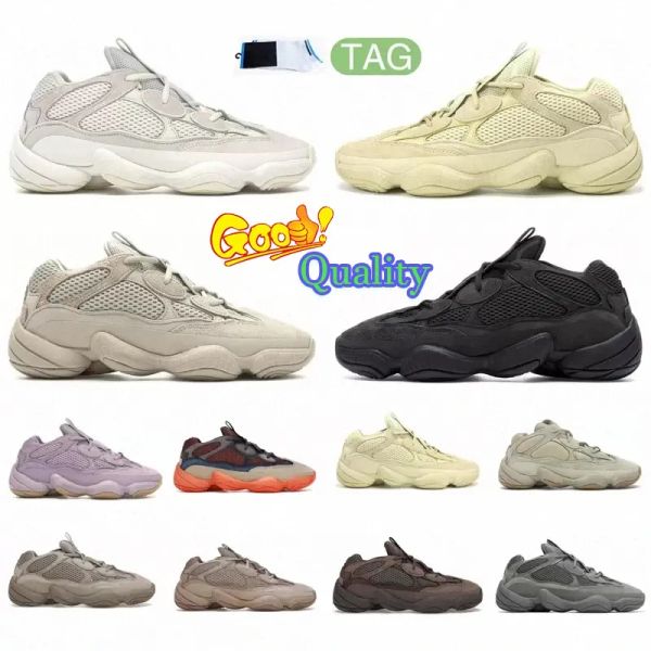 

with box 500 men women shoes enflame taupe light lavender utility black salt blush soft vision stone white moon trainers designer sports kh, Blue;gray