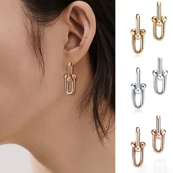 

silver gold earrings dangle chandelier chain link diamond designer hard jewelry women mens couple fashion wedding party girlfriend custom wh
