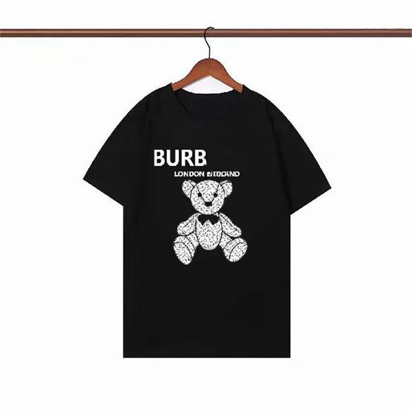 

men's t-shirt and polo shirt luxury t-shirt men's and women's designer t-shirt short summer fashion casual with brand alphabe, White;black