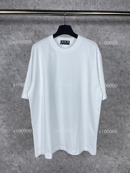 

23ss designer letter printed t shirts tee sweatshirt fashion high street short sleeves summer casual t-shirt breathable men women crew neck, Black;brown
