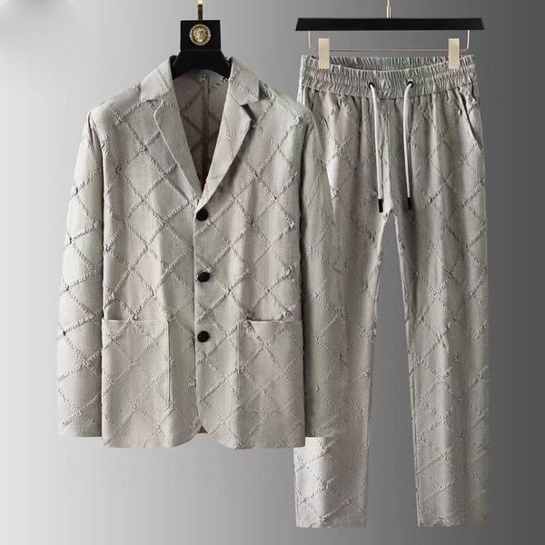 

men's tracksuits plus size outerwear & coats sizehoodies hoodies suit hooded casual fashion color stripe printing asian size wild breat, Gray