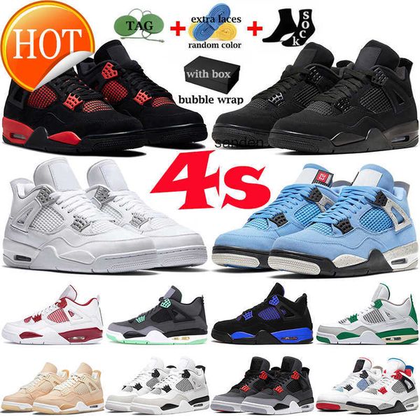 

with jordens 4 4s men basketball shoes jumpman s womens sneakers military black cat university blue white oreo bred thunder