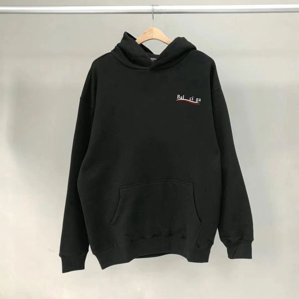 

mens designer luxury advanced version hoodies cotton two 2b letter graphic standard thickness sports style durable custom xxxl womans clothe, Black