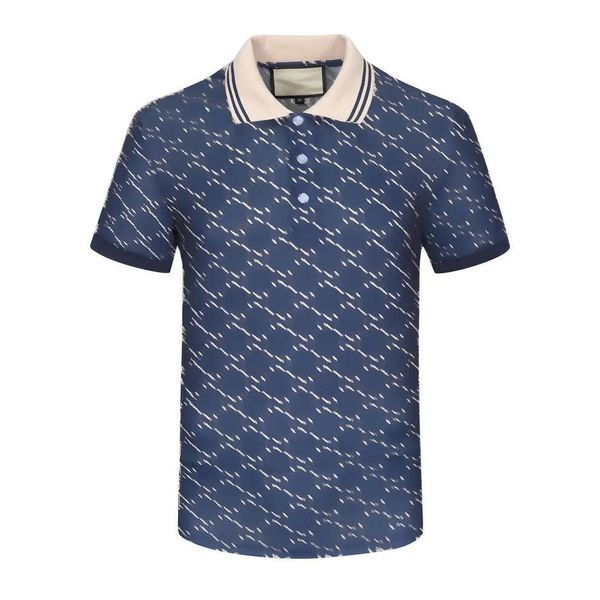 

mens polo shirt designer luxury clothes short sleeve fashion casual men's summer t shirt many colors are available size m-3xl, White;black