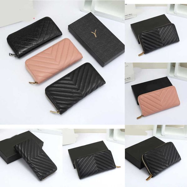 

designer purse wallet luxury bags women men classic long wallet coin purse lady print clutch 230218, Red;black