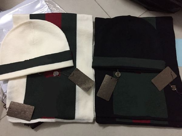 

hat scarf set Scarves Hats High Quality Hat Set for Men and Women Winter Wool Scarf Des