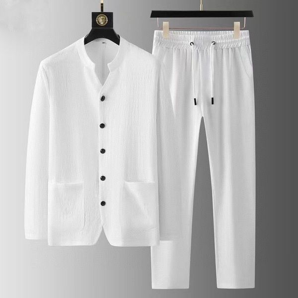 

men's plus tees & polos letter knitted sweater in autumn / winter 2022 knitting machine e custom detail crew neck cotton s131q, Black;brown