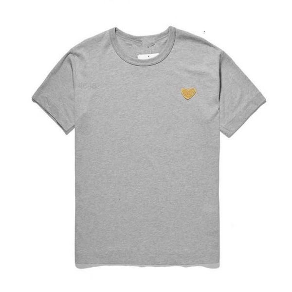 

men's t shirts play mens t designer cdg embroidery red heart commes des casual women s badge quanlity ts cotton short sleeve summer49n4, White;black