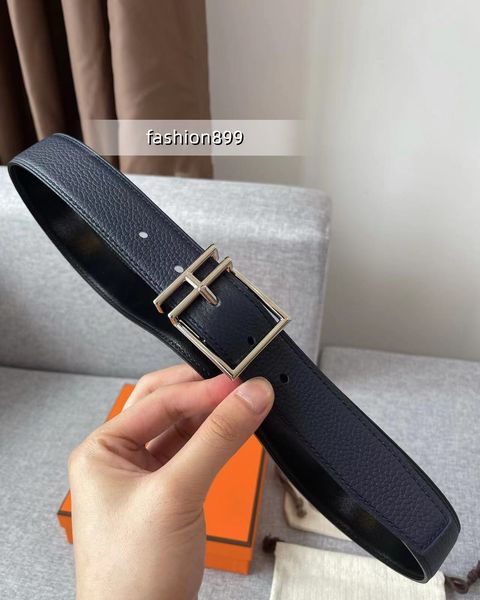 

classics men belts designer mens and woman fashion togo leather classic reversible belt black brown h gold silver buckles 38cm ht021