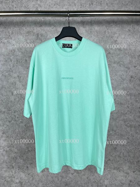 

23ss designer letter printed t shirts tee sweatshirt fashion high street short sleeves summer casual t-shirt breathable men women crew neck, Black;brown