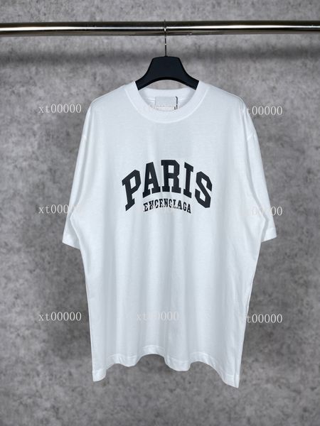 

23ss designer letter printed t shirts tee sweatshirt fashion high street short sleeves summer casual t-shirt breathable men women crew neck, Black;brown