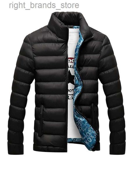 

men's jackets men's jackets ftlzz new autumn winter parka warm outwear casual slim s coats windbreaker quilted m-6xl y2302 0219v23, Black;brown