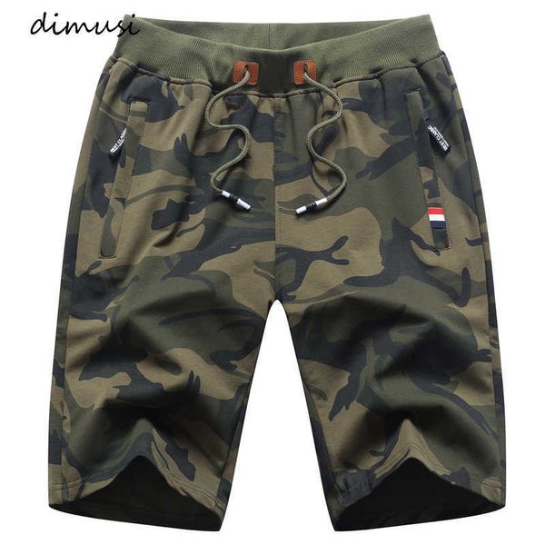 

men's shorts dimusi men's cargo shorts casual summer mens cotton beach shorts fashion male camo sports shorts homme brand clothing, White;black