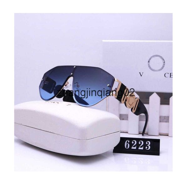 

designer versage sunglass for woman mens cycle luxurious fashion sport polarize sunglasses new one piece anti ultraviolet vintage baseball g, White;black