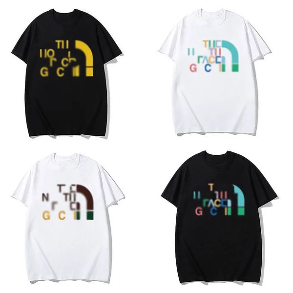 

designer mens t-shirts man woman luxury tees polos t shirt summer round neck short sleeves outdoor fashion leisure pure cotton letters print, White;black