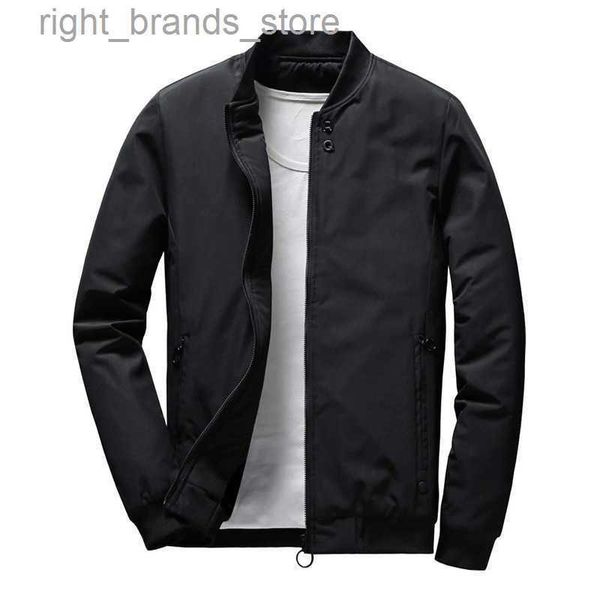 

men's jackets men's jackets men zip up bomber jacket y2302 0219v23, Black;brown