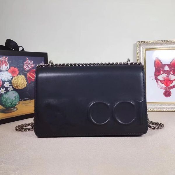 

designer women's chain bag versatile simple shoulder bag luxury classic messenger bag leather handbag wallet new
