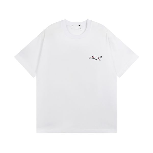 

men's t-shirts fashion men's t-shirt 2023 balencaigaity new cotton soft anti-wrinkle retro decorative printing letters casual stud, White;black