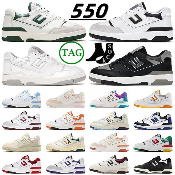 

new balance 550 550s designer casual shoes cream navy blue white green shadow sea salt varsity gold unc syracuse men women outdoor sports tr