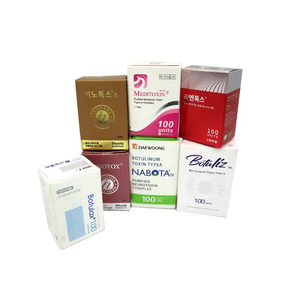 

beauty items innotox botulax btx toxin nabota hutox rentox meditoxins botulinicas 50u 100u 150u 200u sculptra