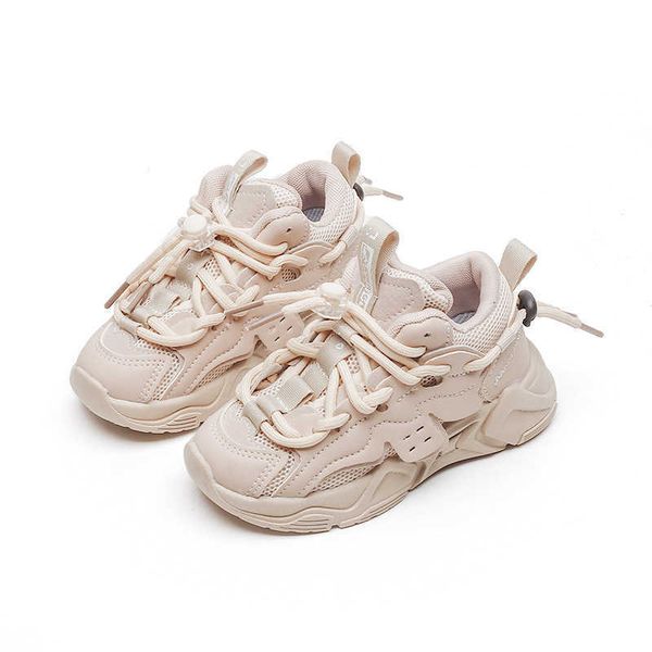 

keller chil1en's dad shoes 2023 spring new boys' casual solid color running shoes breathable girls' sports shoes, Black