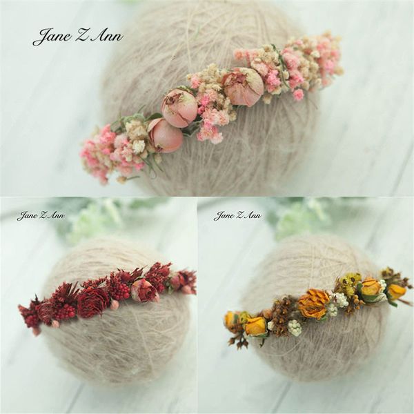 

caps hats children pography headwear headband baby 03 year born dry flower studio shooting may fall 230220, Yellow