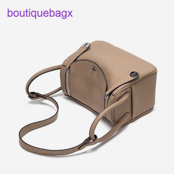 

h ermes designer tote bags lindi bags 2023 new doctor bag underarm litchi pattern pu leather hand shoulder sxt5 iy1v with real logo