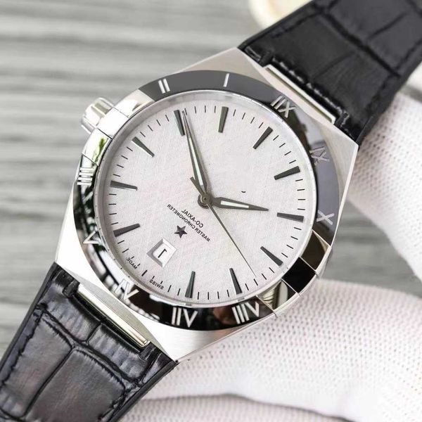 

wristwatches luxury custom bling iced out watches white gold plated moiss anite diamond watchess 5a replication mechanical 48xv, Slivery;golden