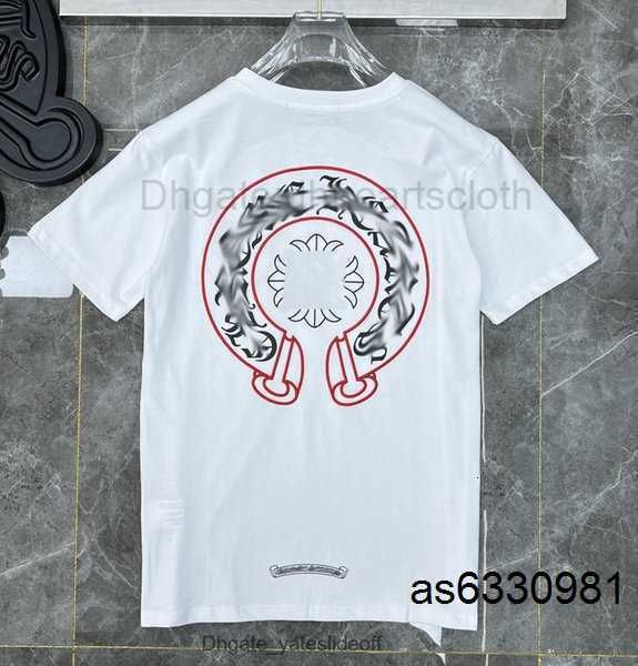 

classic mens heart t shirt fashion ch chromes brand letter sanskrit cross pattern sweater t-shirts designers pullover xmwf, White;black