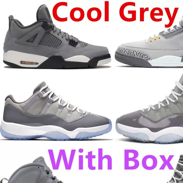 

2022 cool grey 4 9 10 11 12 basketball shoes jumpman 4s 9s 10s 11s 12s series mens designer sneakers athletics footwear with box big size 13