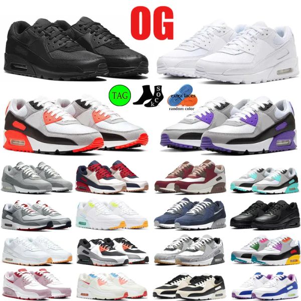 

2023 fashion with socks running shoes 90 women mens trainers black red exeter edition multi patchwork blue void caramel natural cork white p