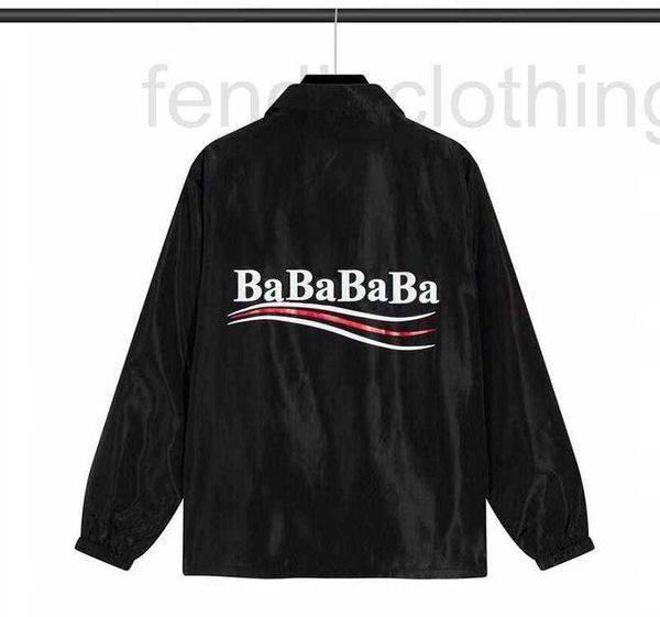 

men's jackets designer designer paris jacket men women luxury jackets couples fashion coat classic ba popular outerwear autumn winter s, Black;brown