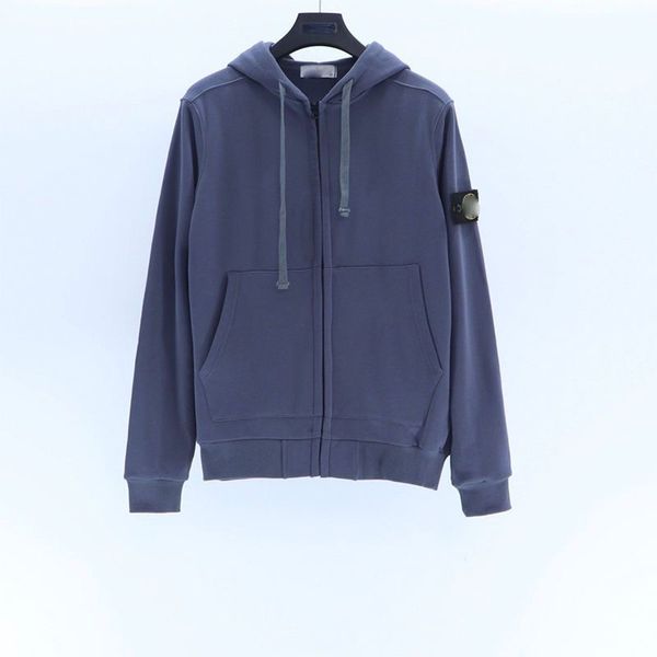 

hoodies mens zipper jacket womens men deisigners hoody stylist cartoon fashion pattern printing stone jacket man good quality casual sweat d, Black